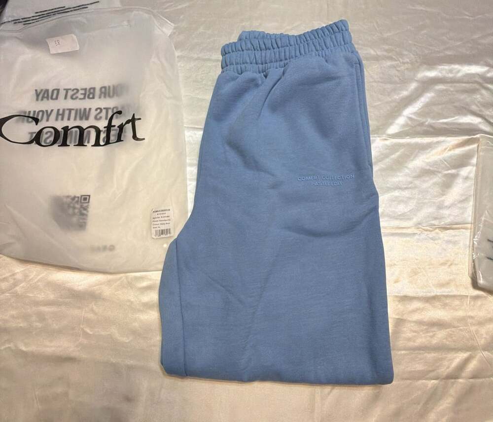 Comfrt Pastel Edit Baby Blue Pastel Sweatpants Size XL